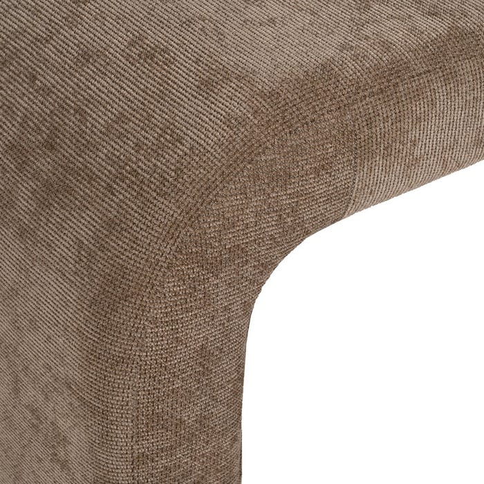 S/3 Banco Taupe Dm-Tejido 126 X 46 X 50 Cm
