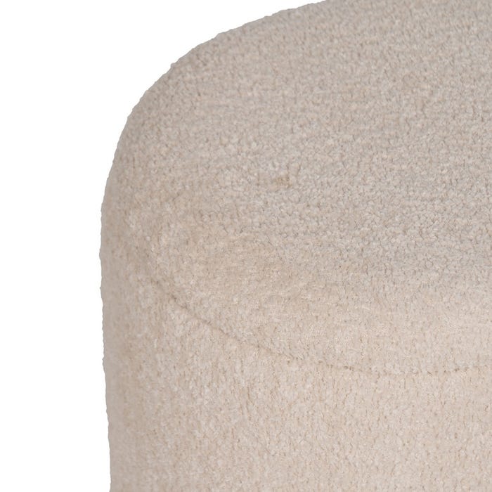 S/2 Puf Baúl Crema Dm-Tejido 44 X 34 X 45 Cm