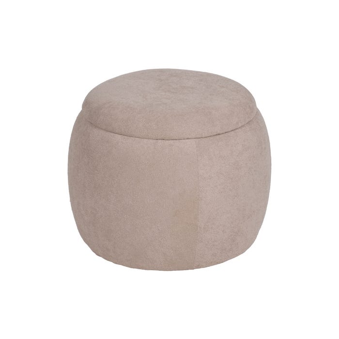 Puf Baúl Beige Dm-Tejido 55 X 55 X 43 Cm