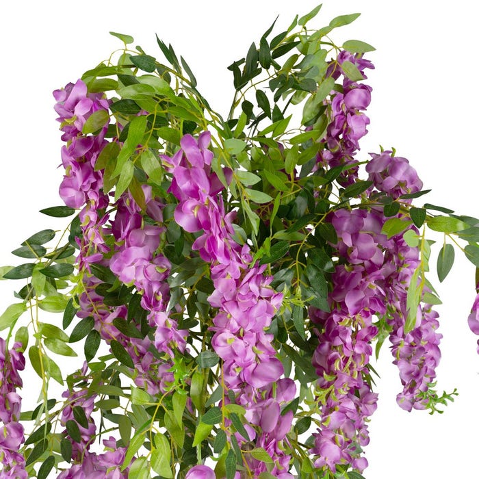 Planta Glicinia Rosa Artificial Jardín 75 X 75 X 170 Cm