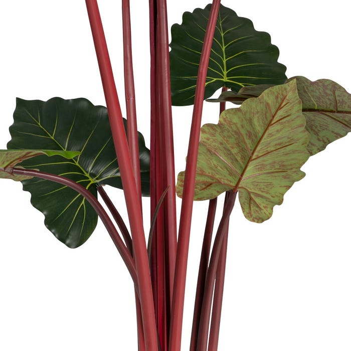 Planta Colocasia Verde Artificial Jardín 80 X 80 X 160 Cm