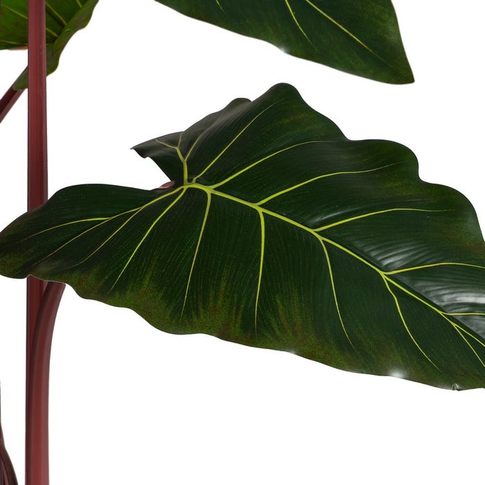 Planta Colocasia Verde Artificial Jardín 85 X 85 X 180 Cm