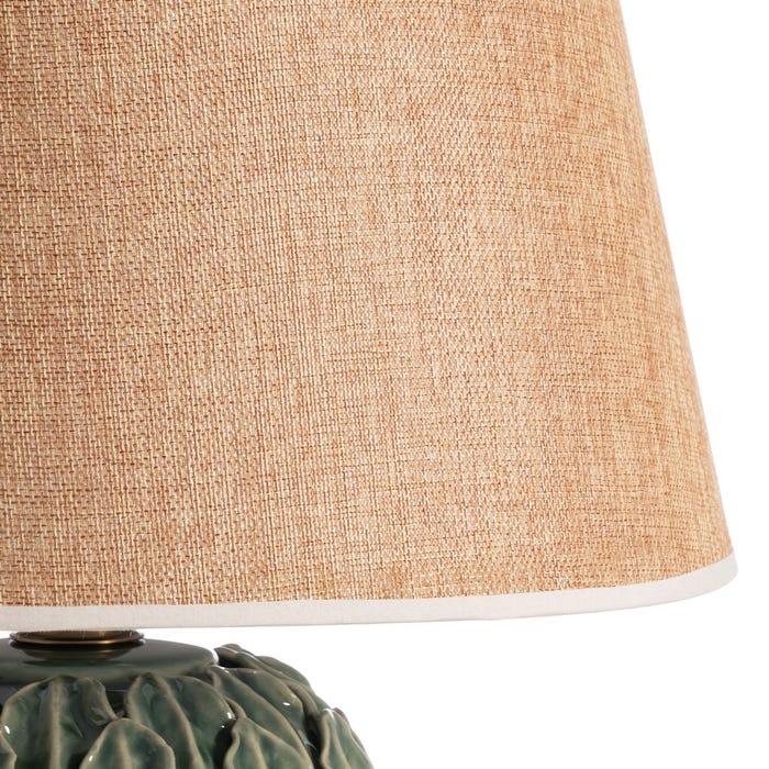Green Leaves Ceramic Table Lamp 40 x 40 x 60 cm