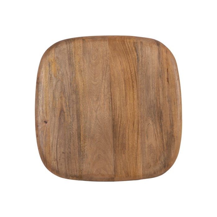 S/2 Mesa Centro Madera-Metal Salón 90 X 90 X 40 Cm