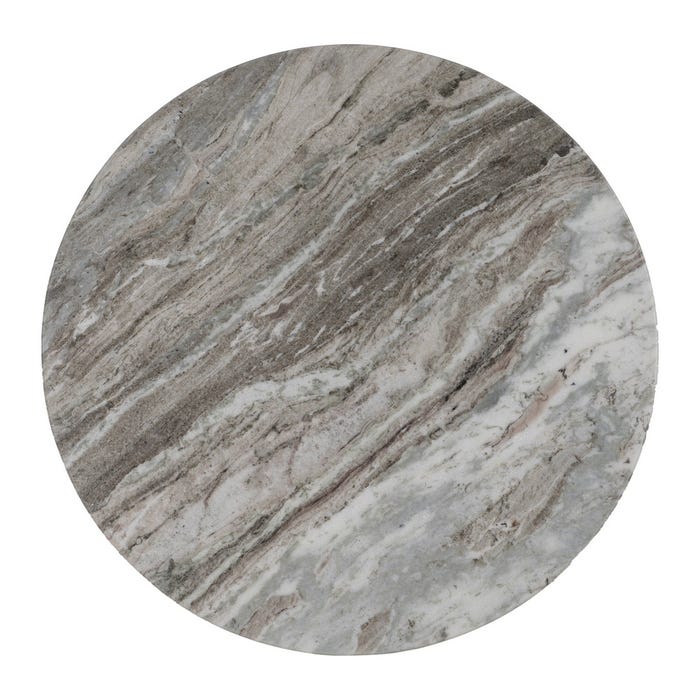 S/2 Mesa Centro Madera-Mármol Salón 100 X 100 X 43 Cm