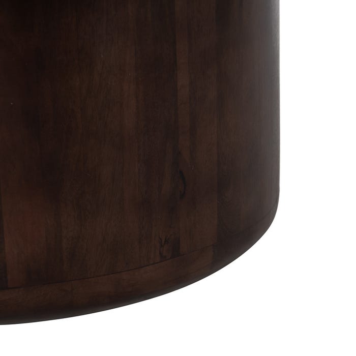 S/2 Mesa Centro Madera-Mármol Salón 100 X 100 X 43 Cm