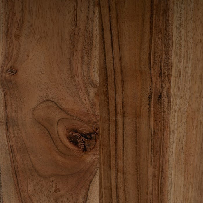 S/2 Mesa Centro Madera-Mármol Salón 100 X 100 X 41 Cm