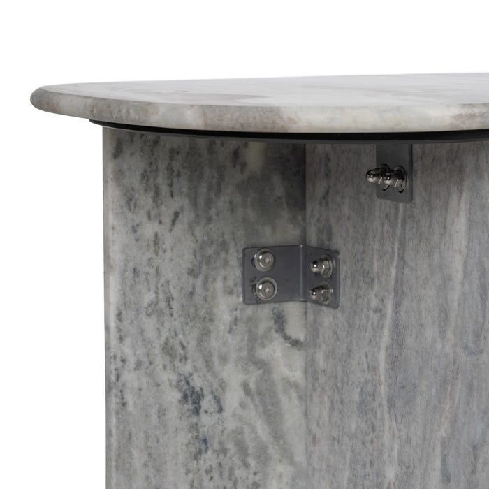 Consola Mármol Salón 100 X 35 X 71 Cm
