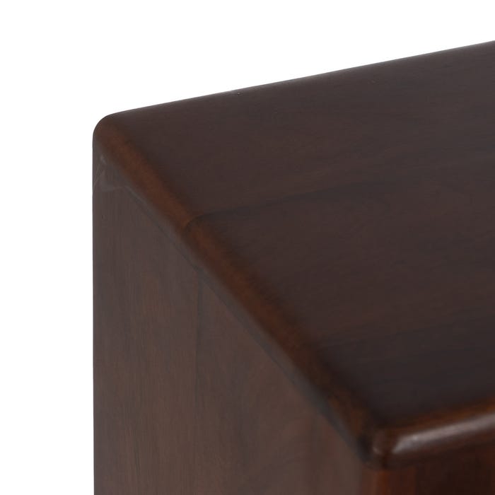 S/3 Peana Madera De Mango Salón 28 X 28 X 90 Cm