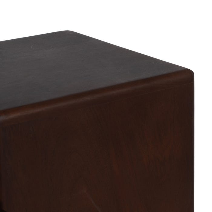 S/3 Peana Madera De Mango Salón 28 X 28 X 90 Cm