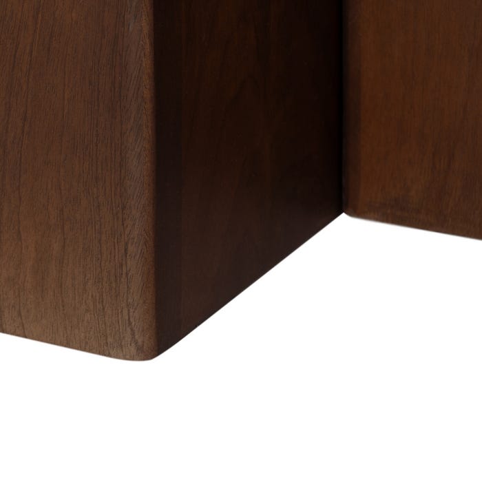 S/3 Peana Madera De Mango Salón 28 X 28 X 90 Cm