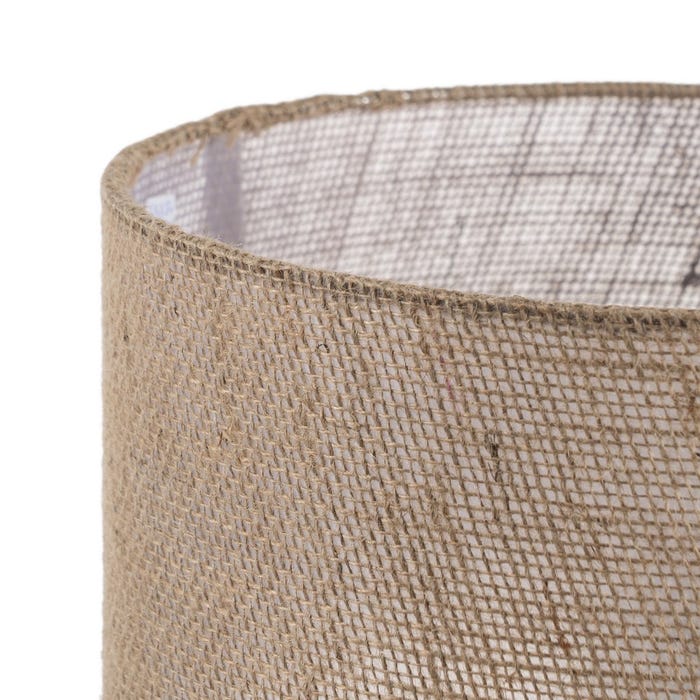 Luminária de mesa de resina branca 32 x 32 x 53 cm