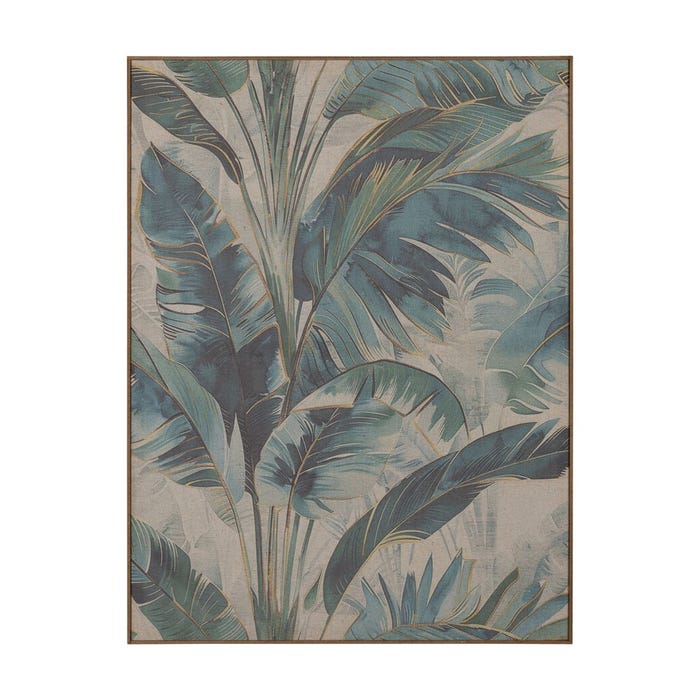 Imagem de impressão de bananeira 2/M Dm-Madeira 60 x 3 x 80 cm