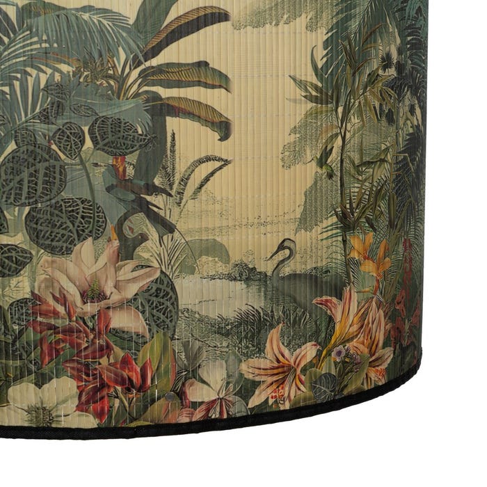 Bamboo Landscape Ceiling Lamp 55 x 55 x 42 cm