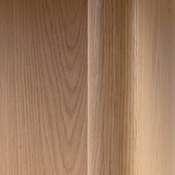 Mesa Comedor Blanco-Natural Dm-Cerámica 180 X 90 X 76 Cm