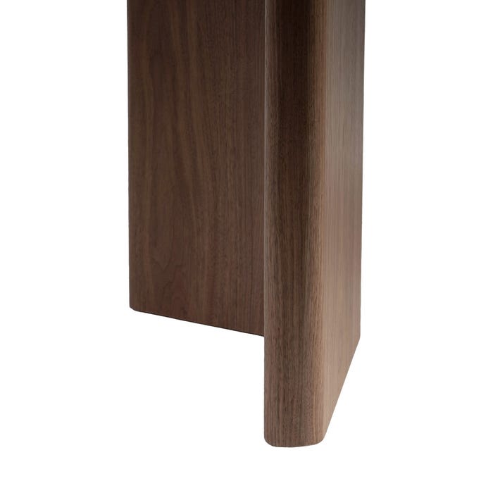 Mesa Comedor Blanco-Marrón Dm-Cerámica 180 X 90 X 76 Cm