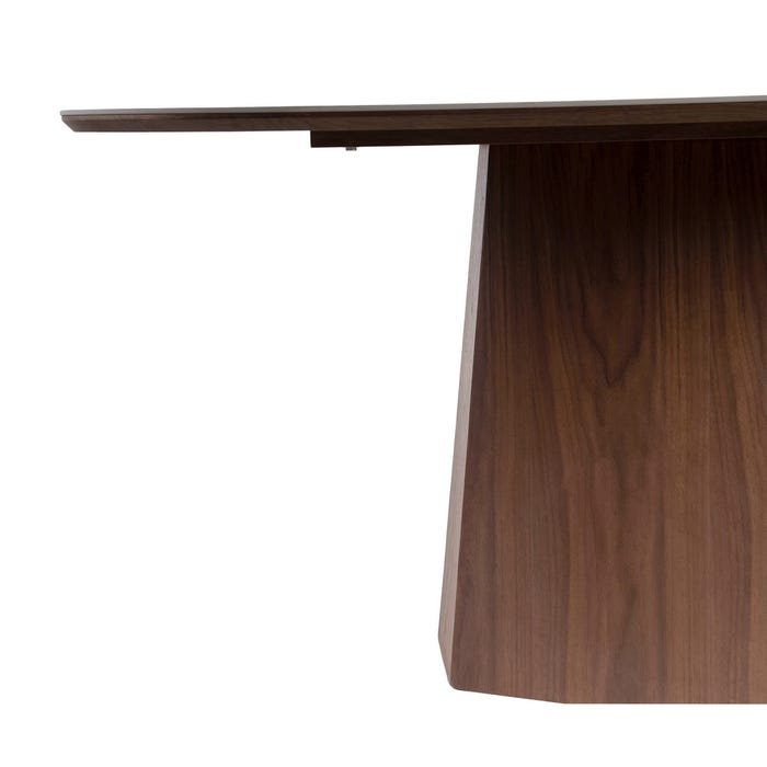 Mesa Comedor Blanco-Marrón Dm-Cerámica 180 X 90 X 75 Cm