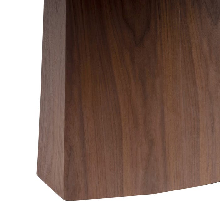 Mesa Comedor Blanco-Marrón Dm-Cerámica 180 X 90 X 75 Cm