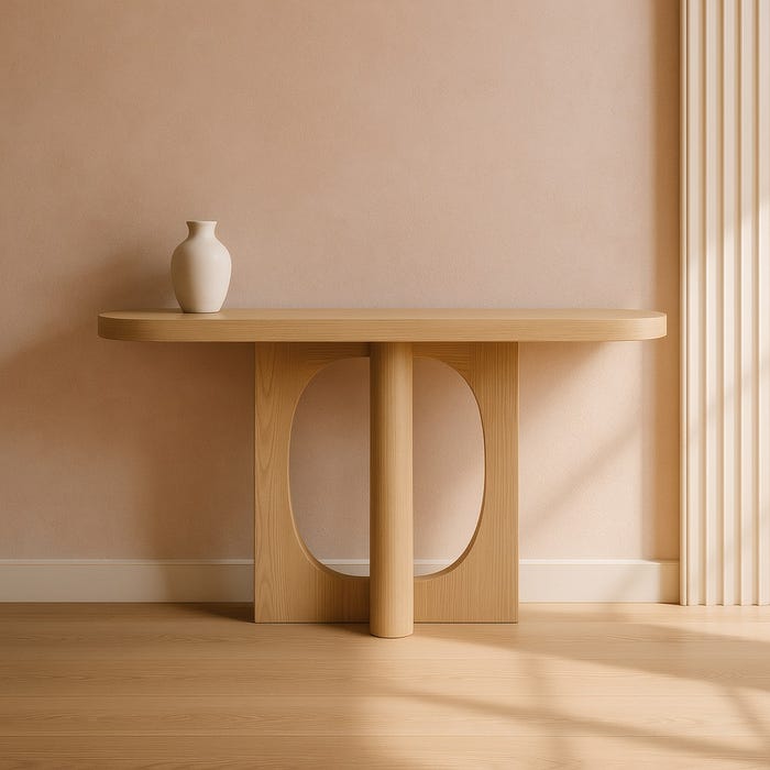Consola Natural Dm Entrada 120 X 35 X 80 Cm