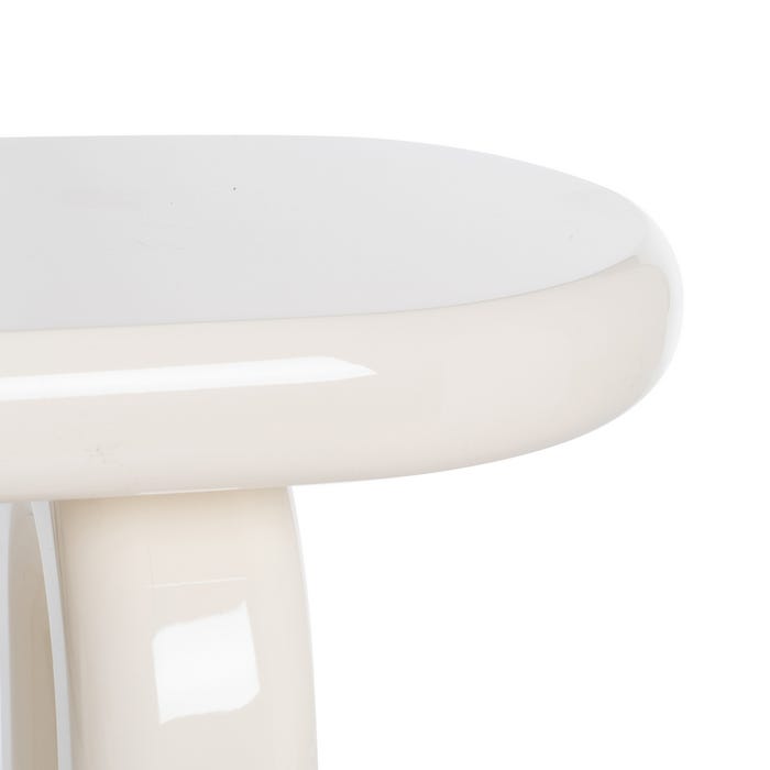 Consola Lacado Crema Dm Entrada 120 X 35 X 80 Cm