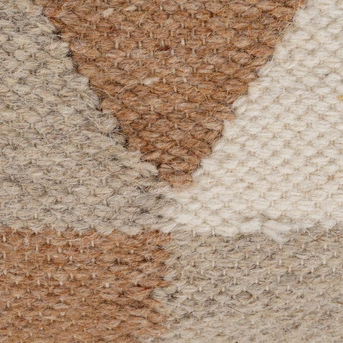 Cojín Multicolor Lana-Algodón Decoración 60 X 60 Cm