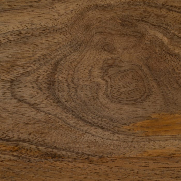 Mesa Auxiliar Marrón Madera De Mango 40 X 40 X 60 Cm