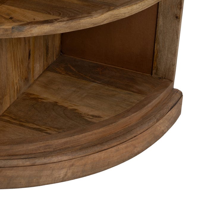 Aparador Natural Madera De Mango Salón 189 X 53 X 88 Cm