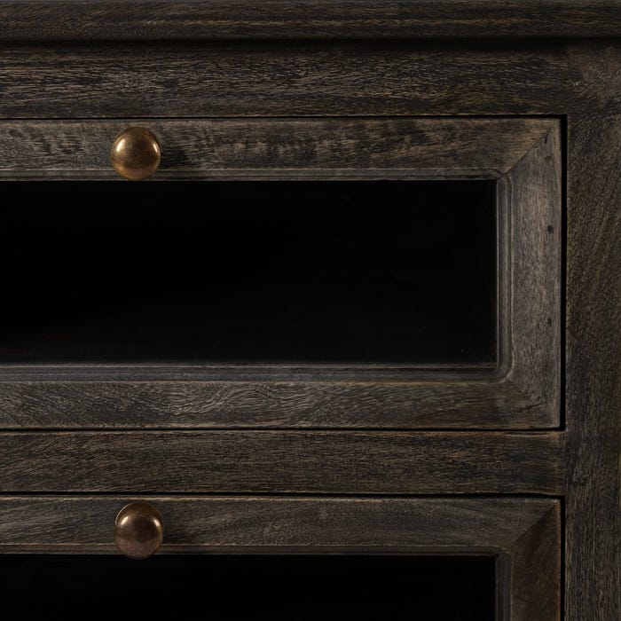 Aparador Mármol/Madera Cocina 155 X 51 X 88 Cm