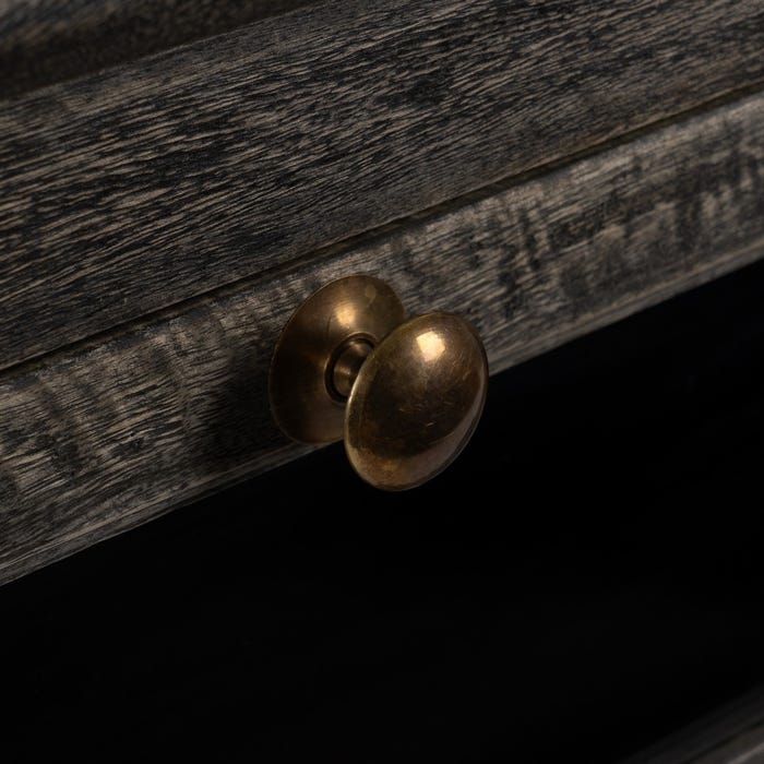Aparador Mármol/Madera Cocina 155 X 51 X 88 Cm