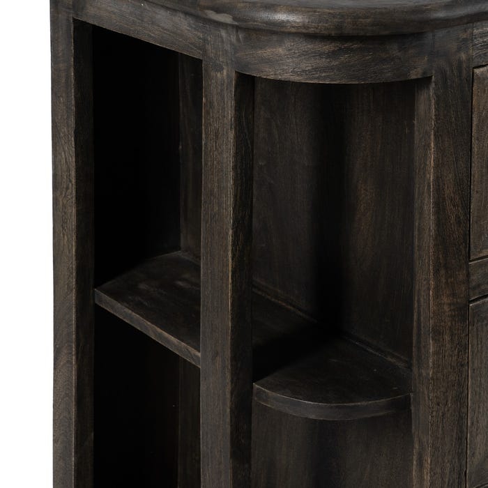 Aparador Mármol/Madera Cocina 155 X 51 X 88 Cm