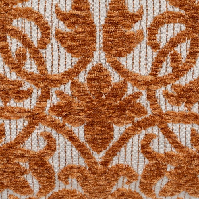 Cojín Blanco-Ocre Algodón / Poliéster 45 X 45 Cm