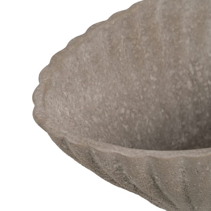 Decoração de centro de mesa em pedra cerâmica 33 x 20 x 12 cm