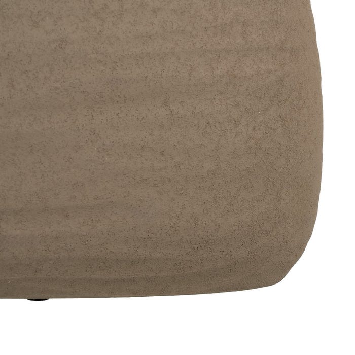 Dark Gray Ceramic Vase Decoration 30 X 16 Cm