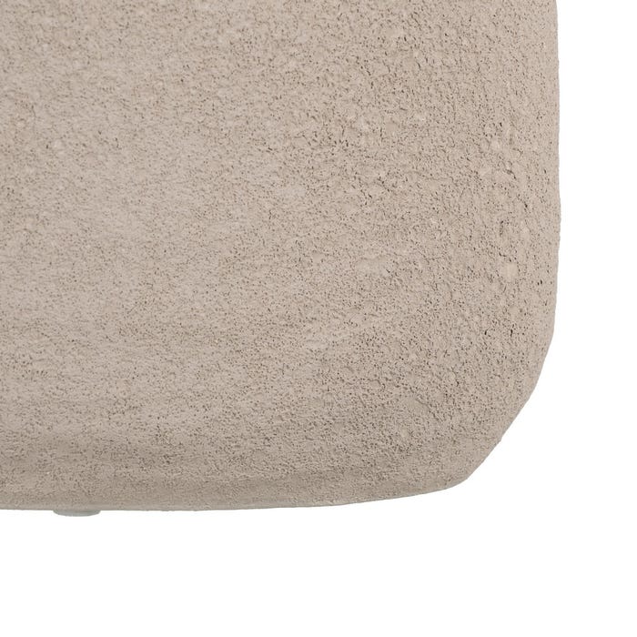 Jarrón Gris Cerámica Decoración 16 X 30 Cm