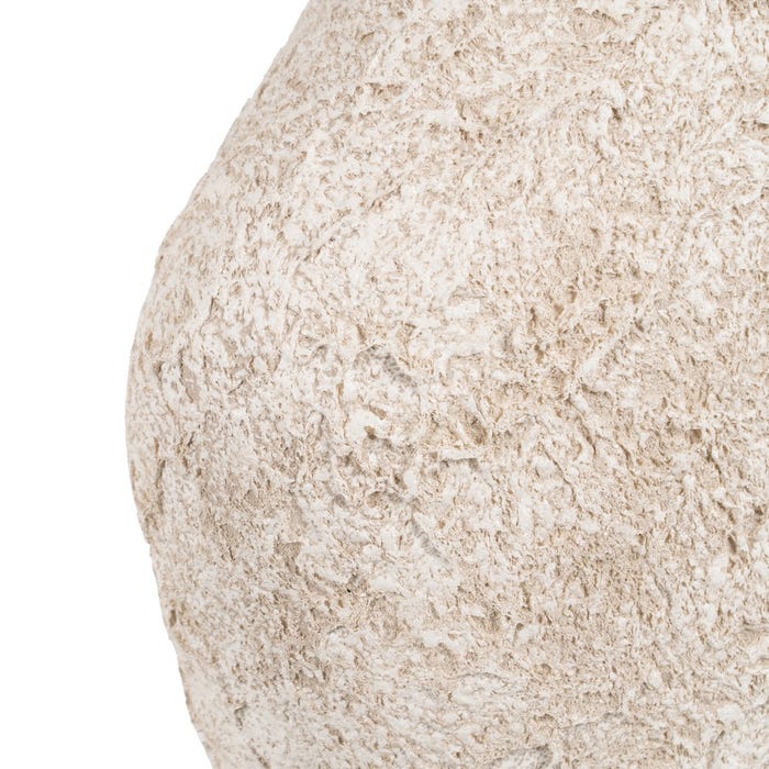 Rustic White Ceramic Vase 32 X 15 X 40 Cm