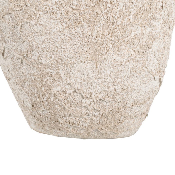 Rustic White Ceramic Vase 32 X 15 X 40 Cm