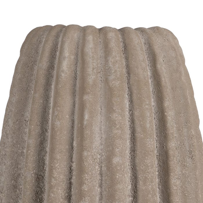 Jarrón Piedra Cerámica Decoración 21 X 21 X 70 Cm