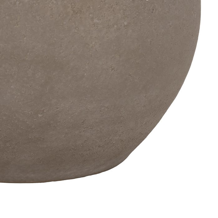 Macetero Gris Cerámica Decoración 34 X 34 X 33 Cm