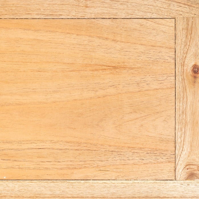 Mueble Tv Natural Madera Mindi Salón 150 X 40 X 55 Cm