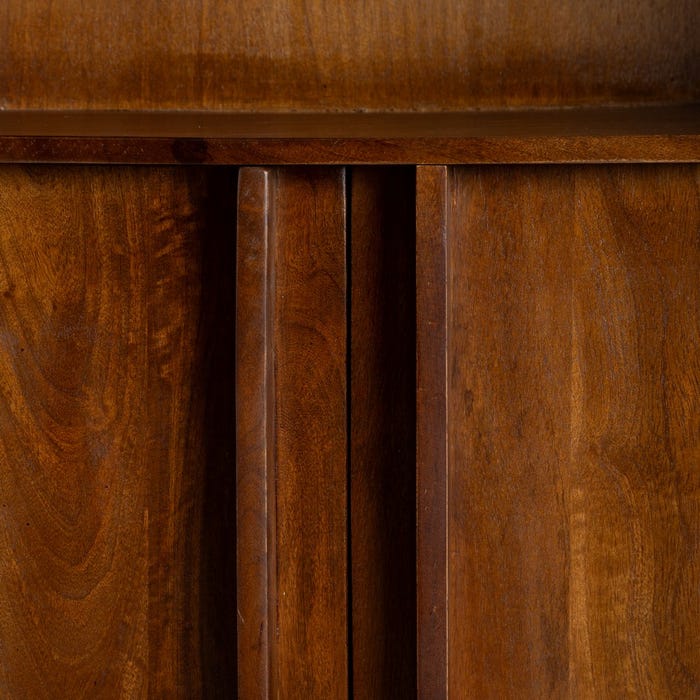 Mueble Auxiliar Marrón Madera De Mango 80 X 40 X 180 Cm