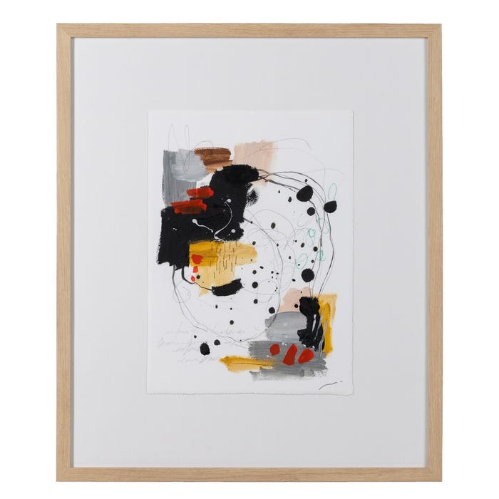 Cuadro Pintura Abstracto 2/M 52 X 62 Cm
