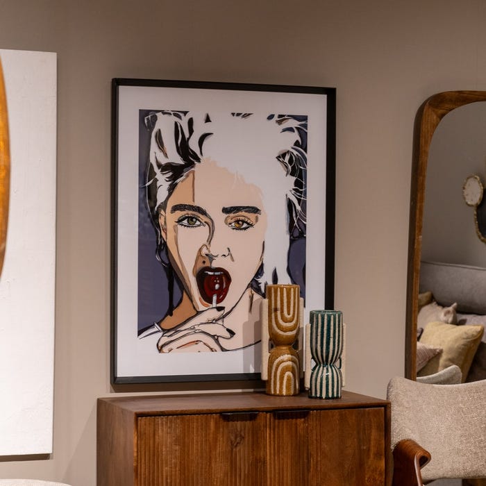 Impressão da Madonna 63 x 80 cm