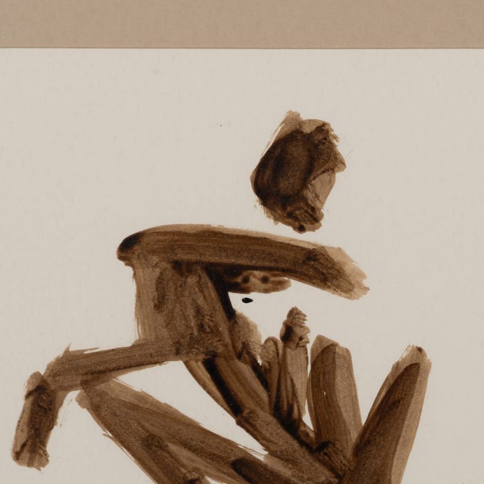 Pintura Abstrata Imagem 4/M 44 X 50 Cm