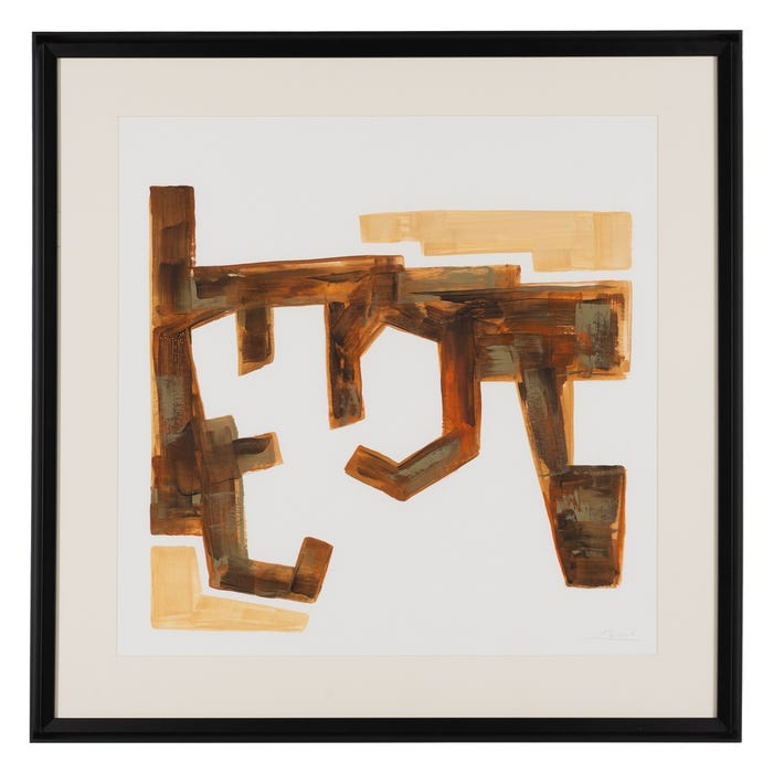 Abstract Painting Picture 2/M 70 X 70 Cm