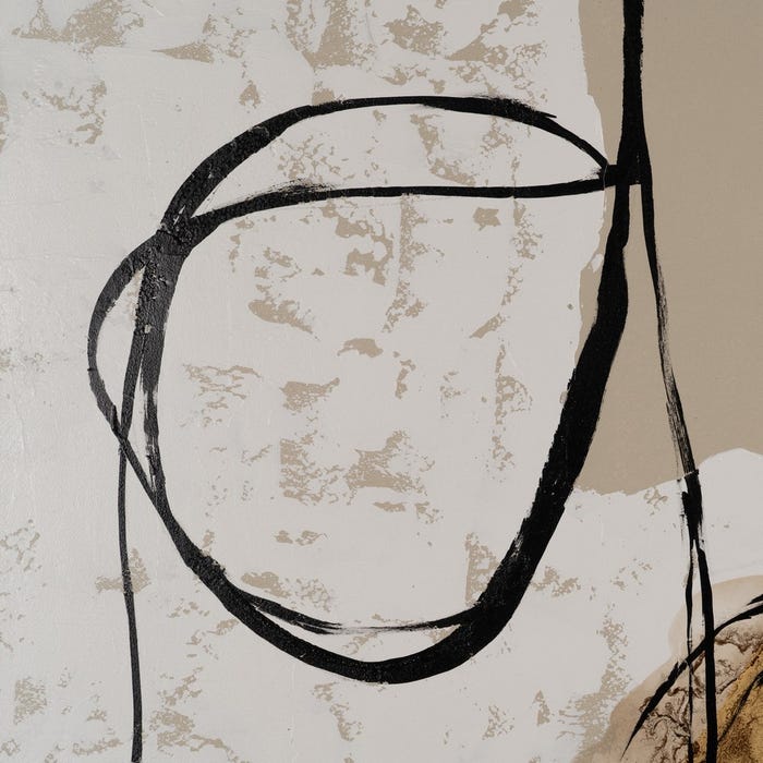 Pintura Abstracto Lienzo Decoración 120 X 150 Cm