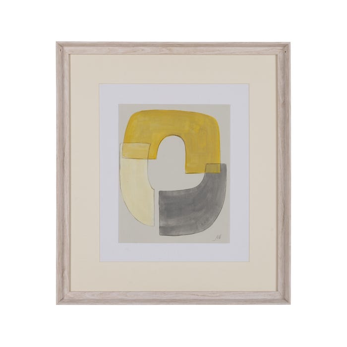Abstract Painting Picture 4/M 44 X 50 Cm