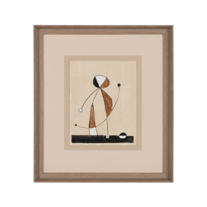 Abstract Painting Picture 4/M 35 X 40 Cm