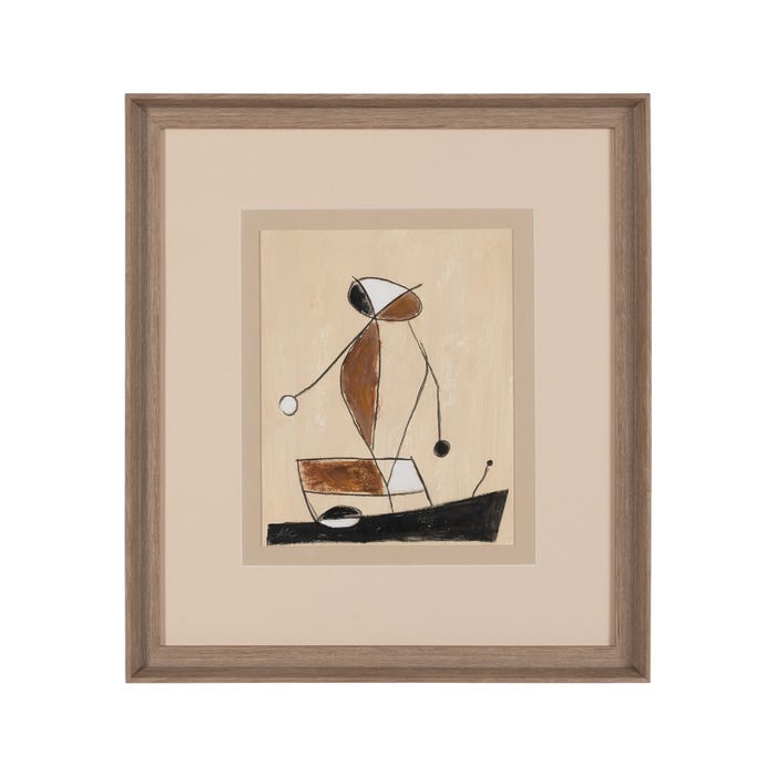 Abstract Painting Picture 4/M 35 X 40 Cm