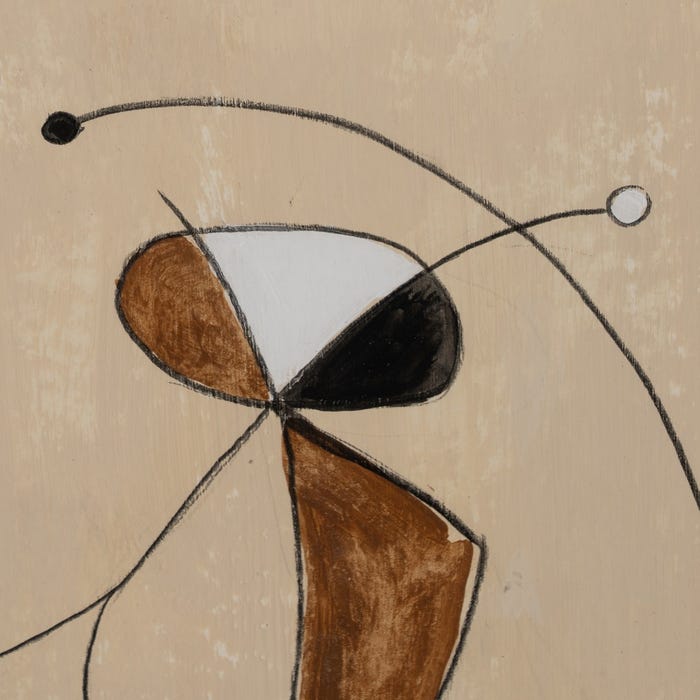 Abstract Painting Picture 4/M 35 X 40 Cm