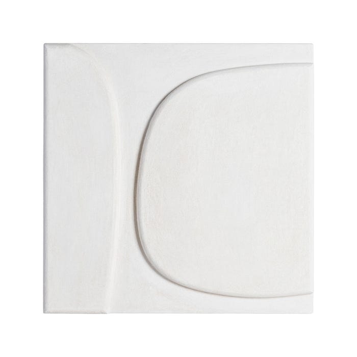 Cuadro 2/M Blanco Dm Decoración 80 X 7,50 X 80 Cm